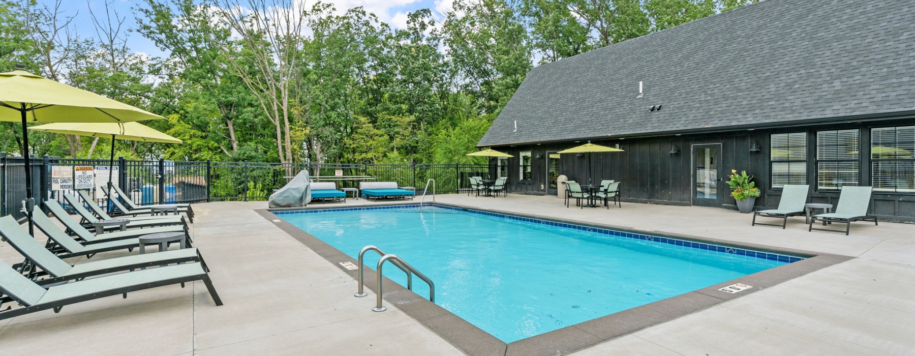 Pool Deck Clubhouse Exterior